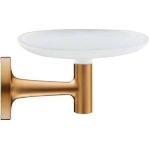 Duravit Starck T - Сапунница с държач, матирано стъкло/матов бронз 0099330400 (0099330400)