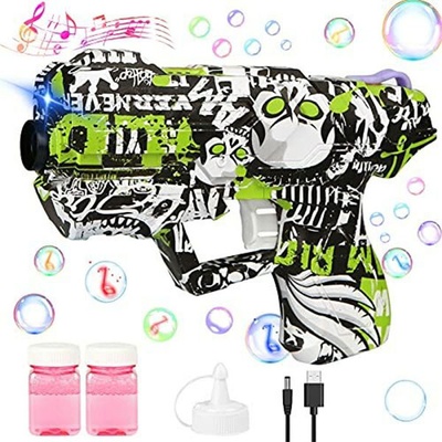 Dobíjecí bublinková pistole Graffiti