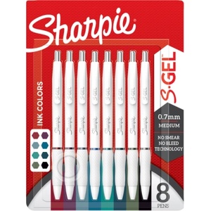 Sharpie К-кт х-ки Sharpie S Gel Fashion 0, 7mm, бл. 8 цвята (33816-А)