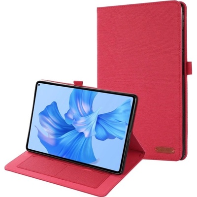 Vsetkonamobil 86681 FABRIC Zaklápací kryt pre Xiaomi Redmi Pad SE 8.7 červený