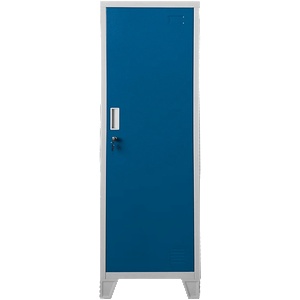 Carmen Метален шкаф Carmen CR-1604-1 JZ - Сив / син (3580173_1) - xmall
