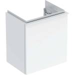 Geberit iCon - Шкафче за умивалник, 37x42x28 см, 1 врата, панти отдясно, лъскаво бяло 502.300. 01.1 (502.300.01.1)