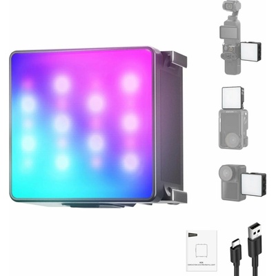Neewer Basics M26 RGB podsvietenie pre Osmo Action 3/4/5 Pro 10107325