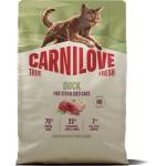 CARNILOVE True Fresh Cat Duck за кастрирани възрастни котки 6 кг