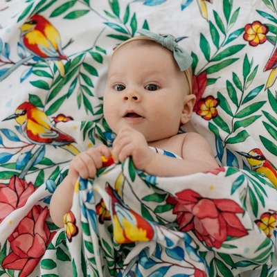 Tommy Lise Mušelínová plienka Blooming Day