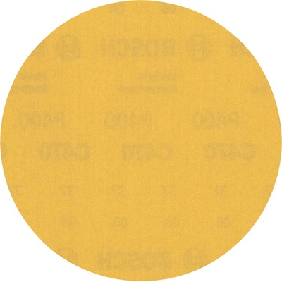 Bosch Brúsny papier EXPERT C470 bez otvorov pre uhlové brúsky a vŕtačky, 125 mm, zrnitosť 400, 50 ks 2608901156