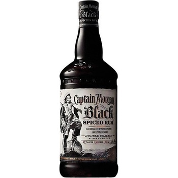 Captain Morgan Black Spiced 1 l (čistá fľaša)