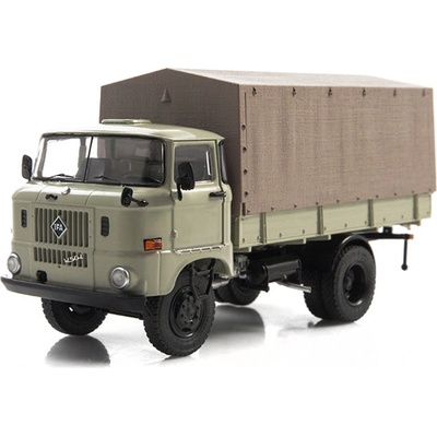 Start Scale Models IFA W50L s plachtou Šedá SSM 1:43