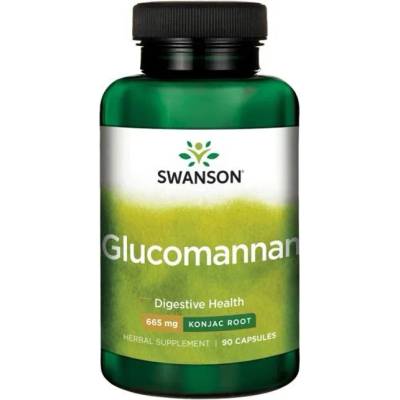 Swanson Glucomannan, 665 mg, 90 капсули, Swanson (SW1743)