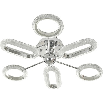 ELBULGARIA LED плафон Elbulgaria - Excalibur, 2784-6ch, 90W, IP20, хром (2784-6ch)