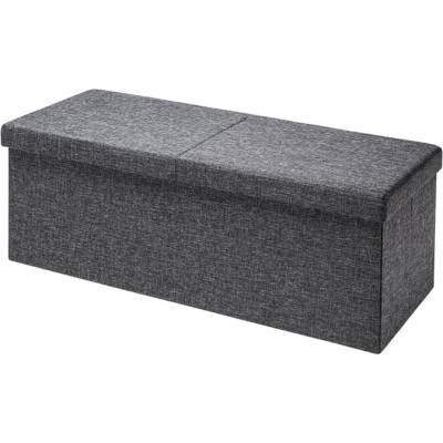 Sconto Taburet BLOCK 5 tmavosivá