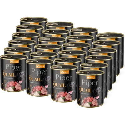 Dolina Noteci Piper Adult s prepelicou a brusnicami 24 x 800 g