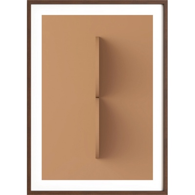 Idealform Poster no. 7 Arched shapes Barva: Terracotta, Velikost: 500x700 mm