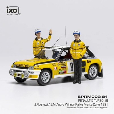 IXO Renault 5 Turbo Rally Monte Carlo 1981 9 Ragnotti Andre 1:43