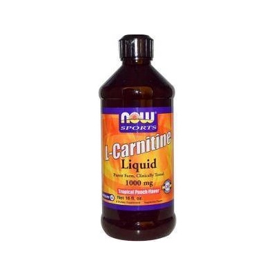 NOW Л-Карнитин течен 465 мл. - L-Carnitine Liquid Tropical Punch 1000мг. - NOW FOODS, NF0066