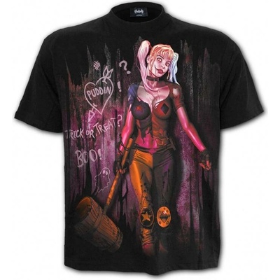 Tričko Spiral Horror Harley Quinn Trick Or Treat