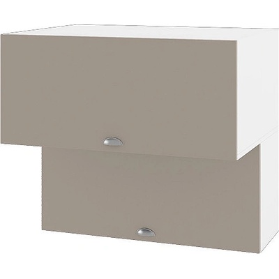 ИРИМ Горен кухненски шкаф Сити БФ-Капучино мат-11-107 80 см