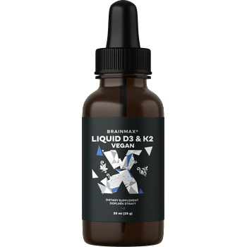 BrainMax Vegan Liquid D3 & K2, 30 ml