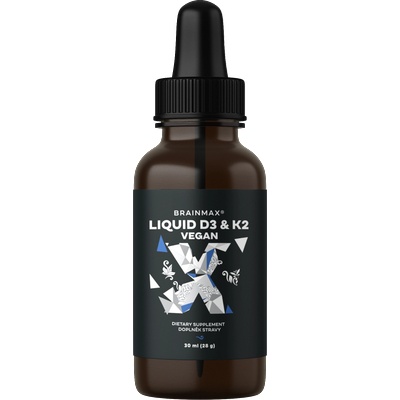 BrainMax Vegan Liquid D3 & K2, 30 ml