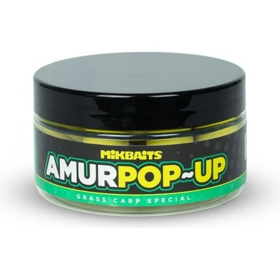 Mikbaits plávajúce boilies Amur Range Amur Pop Ups 100ml 14mm