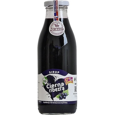 Zamio bio sirup čierna ríbezľa 0,5 l