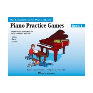Piano Practice Games Book 1: Hal Leonard Student Piano Library | Hal Leonard, Phillip Keveren, Mona Rejino (1996)