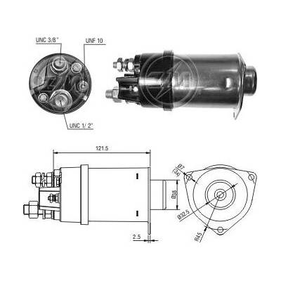 Spínač startéru Delco 1115596