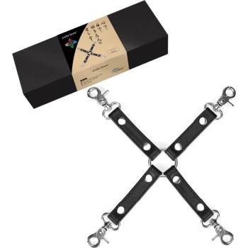 Image 1 of Ограничаващ аксесоар за маншети - Organosilicon Hogtie Black Silver (LIEBESE039)