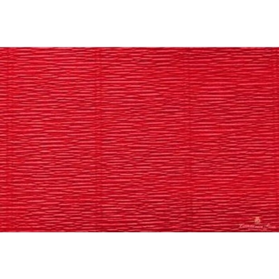Krepový papír 180g role 50cm x 2,5m červený 589