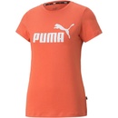 Puma Dámske tričko ESSENTIALS Logo Tee M Oranžová