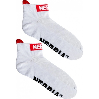 Nebbia smash it členkové ponožky 102 biela