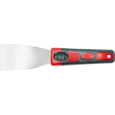 Špachtle 100mm nerez pogumovaná rukojeť vyhnutá VOREL