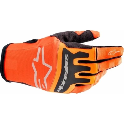 Alpinestars Techstar Gloves Hot Orange/Black S Ръкавици