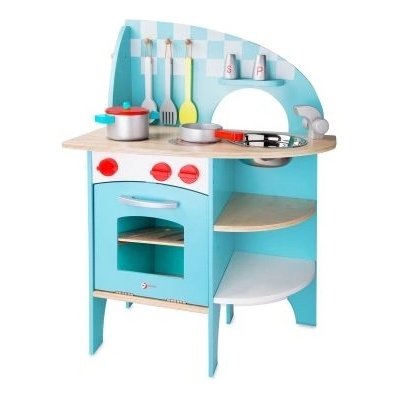 Classic World - Детска дървена кухня - Синя (4157)