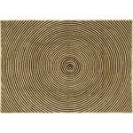 vidaXL Килим за площ Черно 120 x 170 cm юта (42010742)