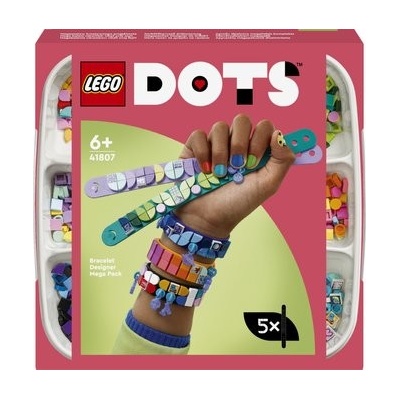 LEGO® DOTS 41807 Mega balení náramků: Ukaž svůj styl!