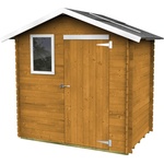 ALCE Къща за инструменти Alce Bh16 Livia 198x130 cm PSC+F Кафява-кестен (62438/10)