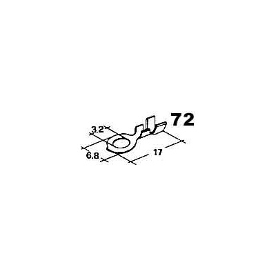 kabelové oko 3,2mm drát 0,5-2mm