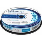 MediaRange Оптичен носител BD-R 50Gb, MediaRange MR509, 6x, printable, 10 броя в шпиндел (MR509)