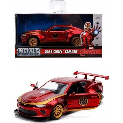 Marvel Jada Toys Iron Man 2016 Chevy Camaro autíčko