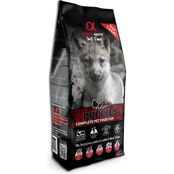 Alpha Spirit Complete Soft Dog Food - Puppies 1, 5кг
