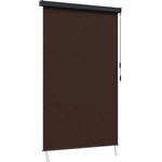 vidaXL Ролетна щора Кафяво 140 x 250 cm Текстил и Алуминий (42037188)