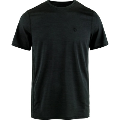 Fjällräven Мъжка тениска Fjällräven Abisko Lite S/S T-shirt - Black - размер XXL (216-6070-0116)
