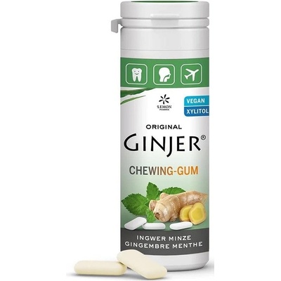 Lemon Pharma Джинджифилови дъвки с мента, 20 броя, Lemon Pharma (400114 LP)