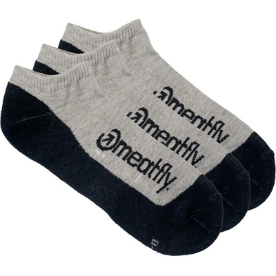 Meatfly ponožky Boot 3 Pack Grey