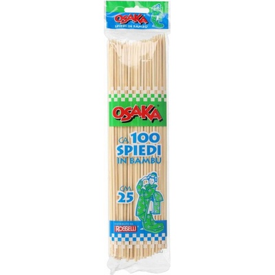 Osaka bambusové špajdle 100ks 25cm