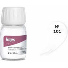 Kaps renovační barva na přírodní a syntetickou kůži Super Color 25 ml Bílá