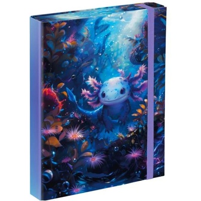 Baagl Папки за училищни тетрадки A5 Axolotl