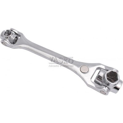 Kľúč Herkulík s dvoma otočnými hlavami 8 10 11 13 14 16 17 19 mm PRO TECHNIK
