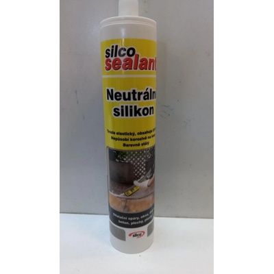 Silco Silikon neutrální jednosložkový 310 ml transparentní